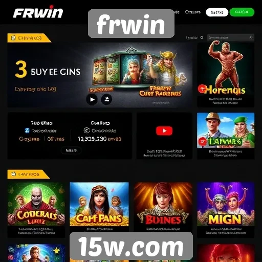 Novidades e recursos do site frwin