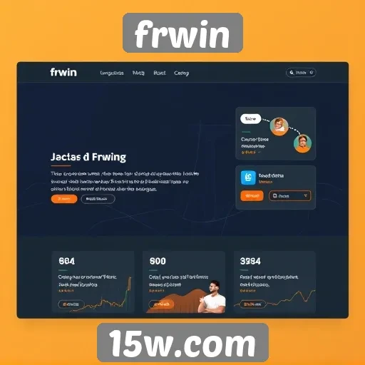 Análise da interface do usuário do site frwin